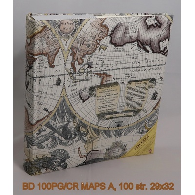 POLDOM album klas. MAPS 29x32 100s