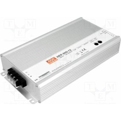 MEAN WELL HEP-600-12 Napájecí zdroj: spínaný; k vestavbě,modulový; 480W; 12VDC; 20÷40A
