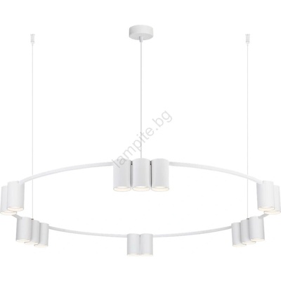 MILAGRO Пендел GENESIS 15xGU10/8W/230V бял (MI2381)