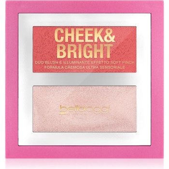bellaoggi Cheek & Bright озаряващ руж цвят Posh Rose 5 гр