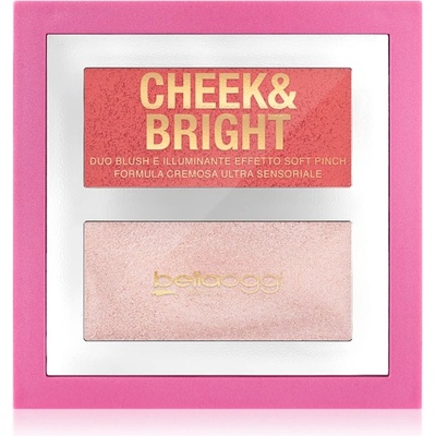 bellaoggi Cheek & Bright озаряващ руж цвят Posh Rose 5 гр