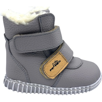 Pegres dětské zimní kotníkové "Bosé Pegresky" 1706 šedé