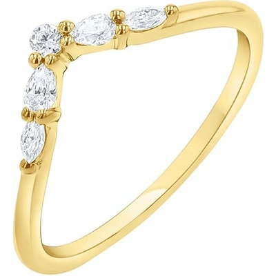 Eppi Vykrojený prsten s round pear a marquise lab grown diamanty Craig R47624