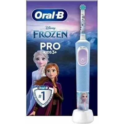 Oral-B Oral-B D103 Vitality Pro Електрическа детска четка за зъби Замръзналото кралство, Синя (10PO010411)