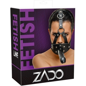 ZADO Кожен главен колан с дилдо