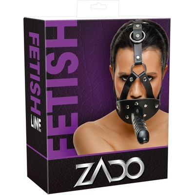 ZADO Кожен главен колан с дилдо