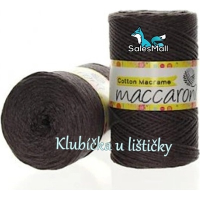 Maccaroni Cotton Macrame hnědá 32