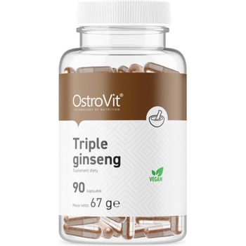 OstroVit Triple ginseng, 90 капсули, OstroVit