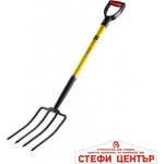 Top Master Pro Вила с дръжка фибростъкло 4 зъба ТМР (380806)