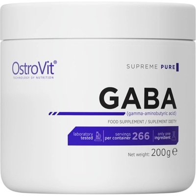 OstroVit GABA Powder, неовкусен, 200 g, OstroVit