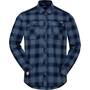 Norrøna Мъжка риза с копчета Norrøna Femund Flannel Shirt - Navy Blazer (033-2287-0311)