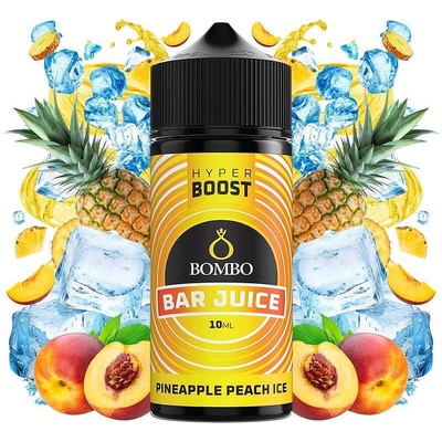 Bombo Bar Juice Hyper Boost Pineapple Peach Ice 10ml/120