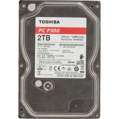 Toshiba Desktop PC P300 2TB, HDWD220UZSVA