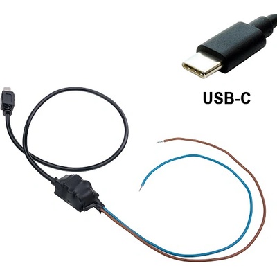 Secutek Преобразувател на напрежение от 220V на 5V (USB-C)