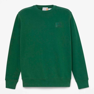 Timberland Мъжки пуловер Timberland Silicon Badge (LB) Crew Neck Jumper - Pineneedle - размер XXL (017-4412-0215)