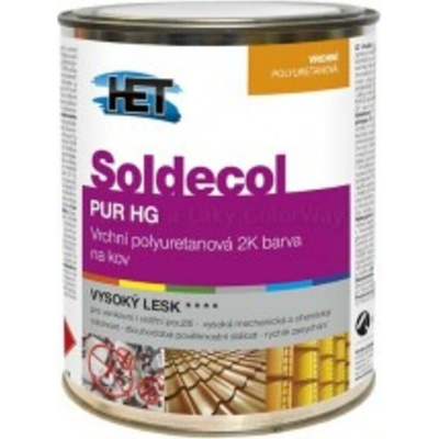 Het Soldecol PUR HG 4550 modrý tmavý 0,7 l