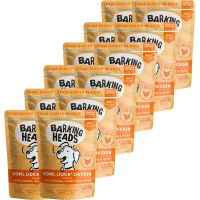Barking Heads Bowl Lickin’ Chicken 12 x 300 g