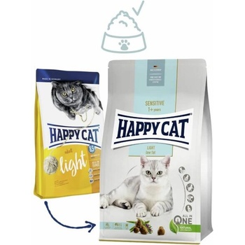 Image 1 of Happy Cat Adult Sensitive Light 300 g