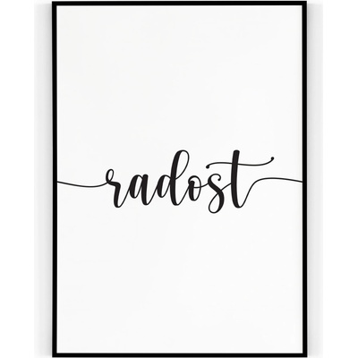 Plakát / Obraz Emoce radost 30 x 40 cm Tiskové plátno