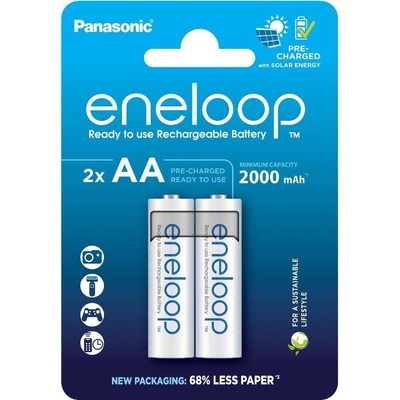 Panasonic Eneloop AA 1900mAh 2ks 3MCCE/2BE