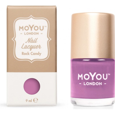 MoYou Razítkovací lak na nehty Rock Candy 9 ml