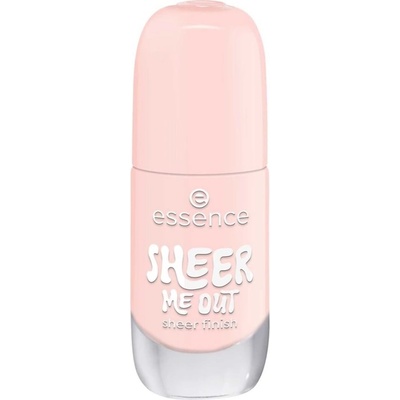 essence Лак за нокти Gel Nail, 04 Sheer Me Out, 8 ml