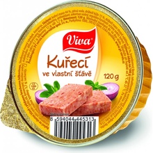 Viva kuřecí ve vlastní šťávě 120 g