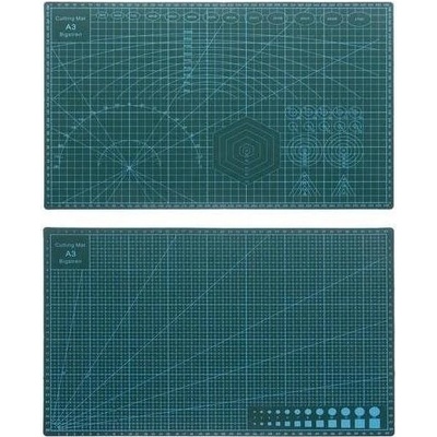 Bigstren 19344 Podložka na řezání a stříhání oboustranná A3 zelená – Zboží Mobilmania