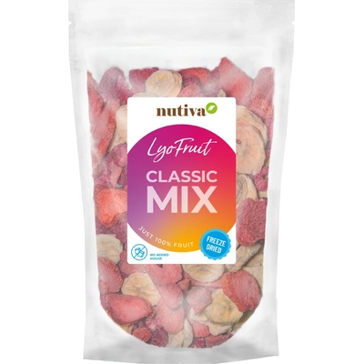 Nutiva Mix mrazom sušeného ovocia KLASIK 100 g