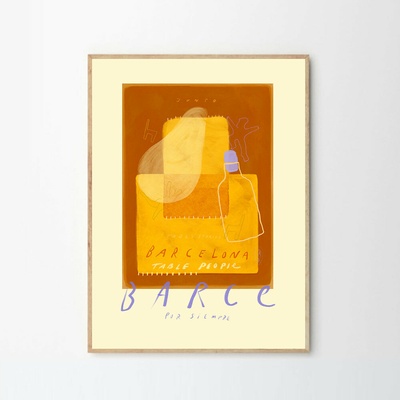 Moikka Plagát Barce by Das Rotes Rabbit 50x70