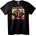 NOONEBRAND Тениска Престъпен Акеларе - 7XL, Black