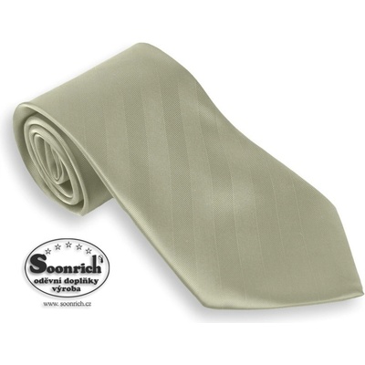 Soonrich kravata béžová luxus klx003