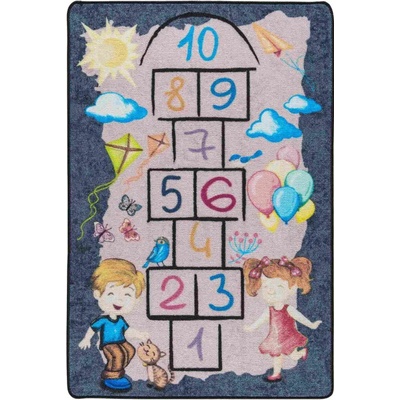 Chilai Home Kилим Chilai Home 770CNF9156, 133x190 см, Aнтибактериални нишки от полиамид, Сив (770CNF9156)