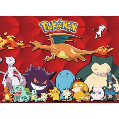Ravensburger - Puzzle Pokemon 100 XXL - 100 piese