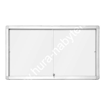 2x3 horizontální magnetická vitrína s posuvnými dveřmi 141 x 101 mm 18 x A4