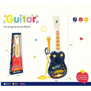 Image 1 of Armtoys МУЗИКАЛНА КИТАРА С МИКРОФОН