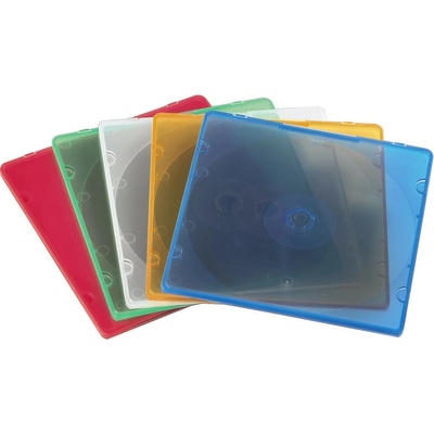 HAMA CD Slim Box, PP, 20 pcs./pack, coloured - 00011712