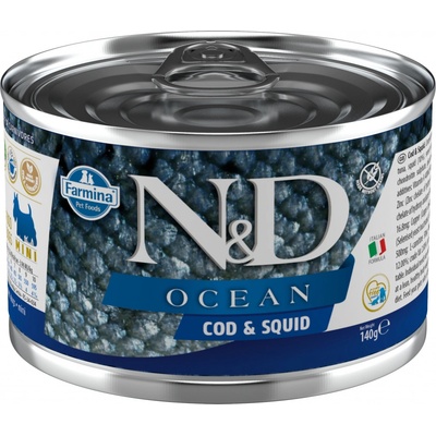 N&D Ocean Dog Adult Codfish & Squid 140 g