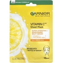 Pleťové masky Garnier Hydratačná textilné maska pre rozjasnenie pleti s vitamínom C 28 g