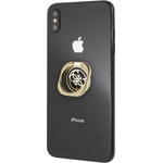 GUESS златисто-черна стойка за пръст 4G (GURSEQGBK)