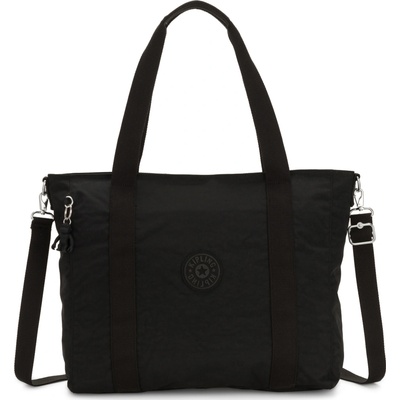 Kipling kabelka ASSENI Black Noir 20 l