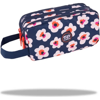 Ученически несесер с три ципа coolpack - primus - flores nina