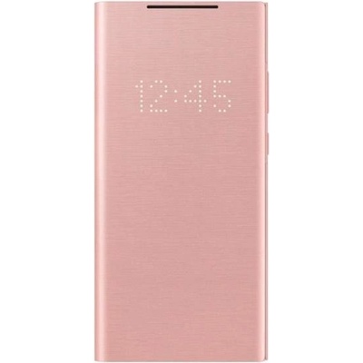 Samsung LED View Cover EF-NN980PAEGEU - оригинален калъф, през който виждате информация от дисплея за Samsung Note 20 (розов)