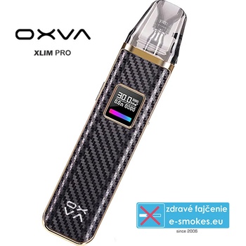 OXVA Xlim Pro Pod Kit 1000 mAh Black Gold 1 ks