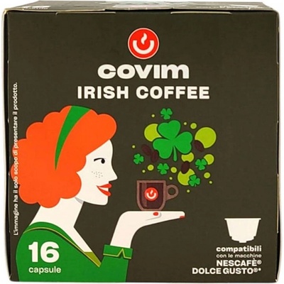 Covim Cappuccino Whisky 16 бр Кафе на капсули съвместими Dolce Gusto