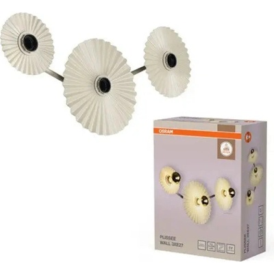 OSRAM ДЕКОРАТИВНА led ЛАМПА С ТРИ ГНЕЗДА ЗА СТЕНА decor plissee wall 3xe27 bg ledvance
