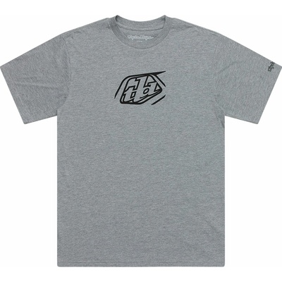 Troy Lee Designs TLD tričko Badge Gray Heather