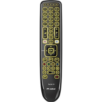 Diaľkový ovládač Meliconi Gumbody Facile 5+