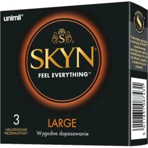 SKYN 3 бр. Големи нелатексови презервативи Skyn Large