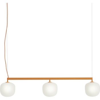 MUUTO Rime линейна висяща лампа, оранжева (44817)